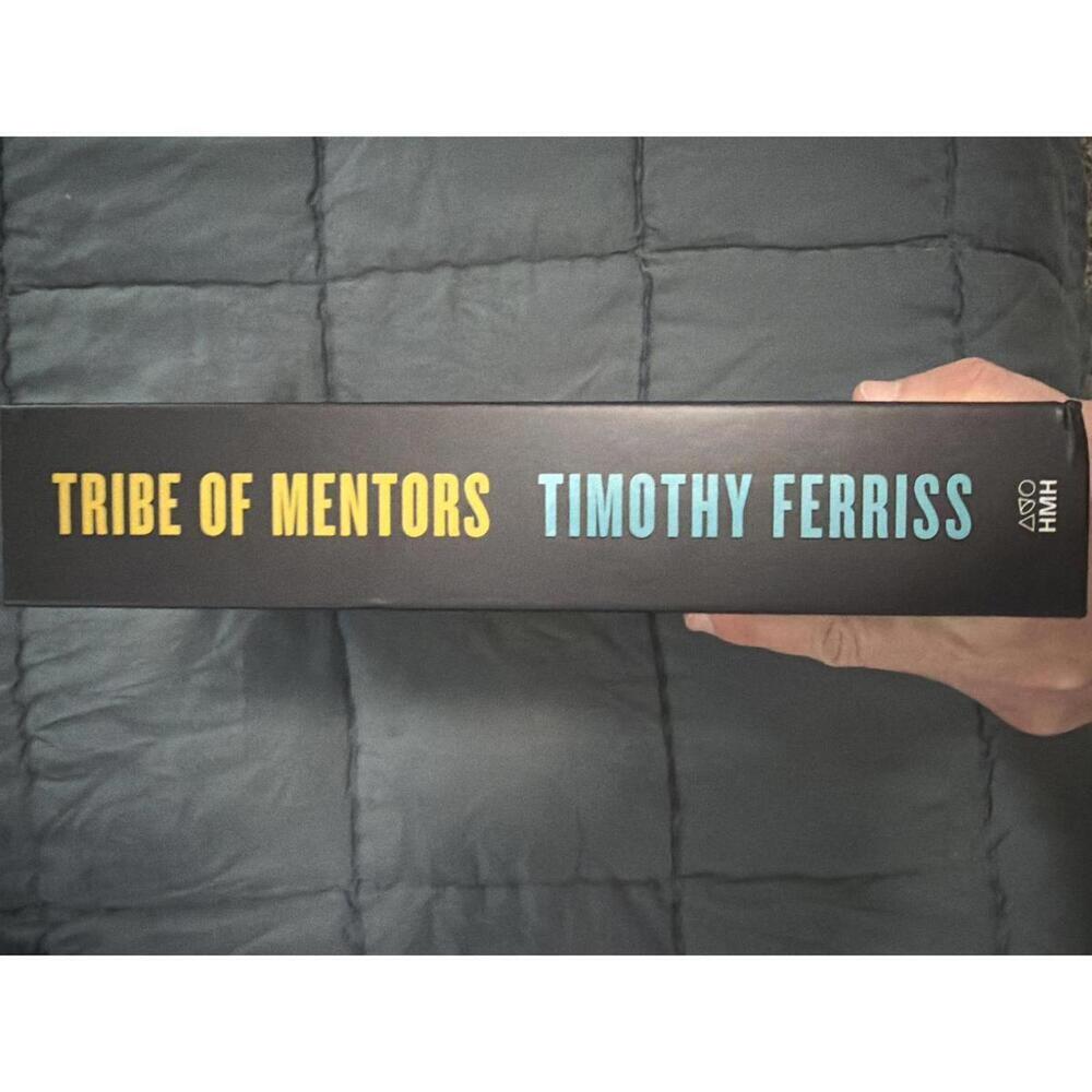Tribe of Mentors by Timothy Ferriss - Hardcover Book - Picture 2 of 3